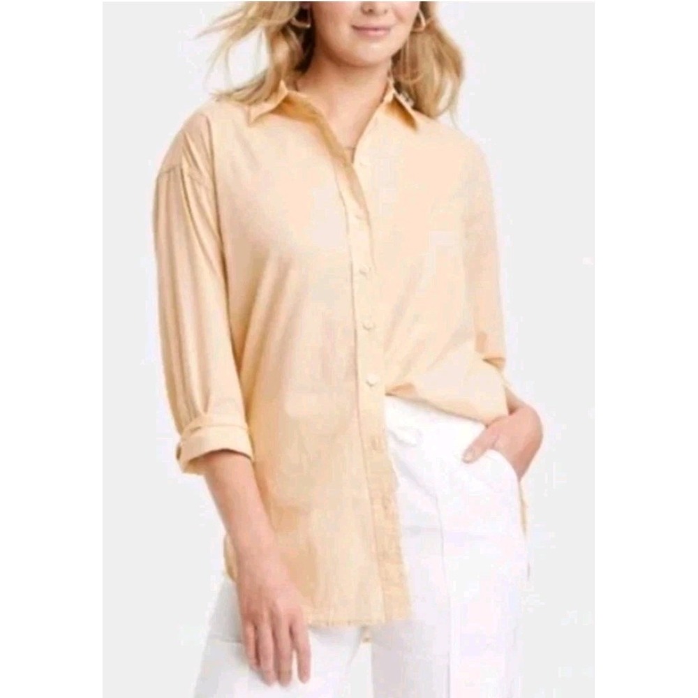 Universal Thread Women's Tunic Collared Button-Down Shirt‎ Size X-Small *New*
